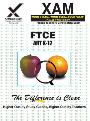 cover image of FTCE Art Sample Test K-12
